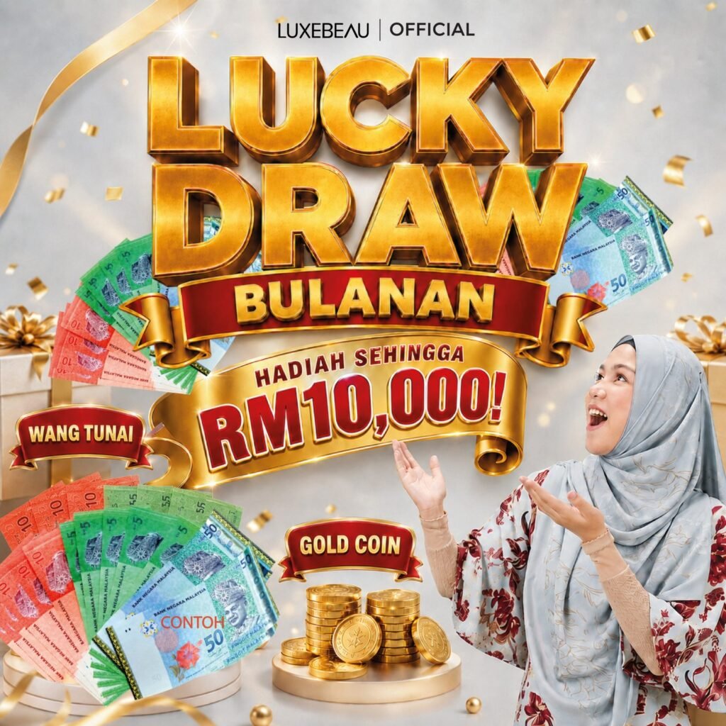 Cabutan bertuah bulanan Luxe Perfect Cover