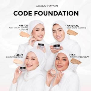Panduan pilihan kod warna Luxe Perfect Cover Foundation